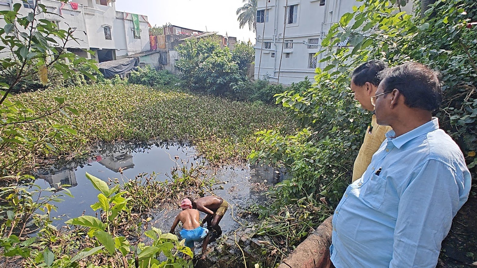 Dengue : ডেঙ্গুতে আক্রান্ত পাশাপাশি ৬ জন, ডেঙ্গির বাসা পুকুরকেই শুকিয়ে দিল পৌরসভা Dengue : ডেঙ্গুতে আক্রান্ত পাশাপাশি ৬ জন, ডেঙ্গির বাসা পুকুরকেই শুকিয়ে দিল পৌরসভা